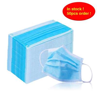 CE FDA Certificated 3 ply face mask Anti Corona Virus Disposable Face Mask with Earloop