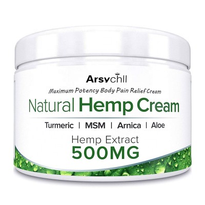 Popular natural hemp cream customize hemp extract pain relief cream