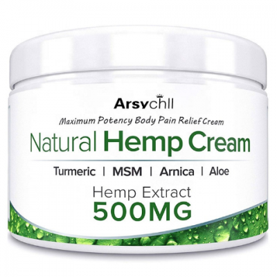 Popular natural hemp cream customize hemp extract pain relief cream