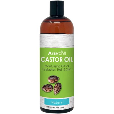 Private Label Cold Press Moisturizing Hair Castor Oil For Eyelashes