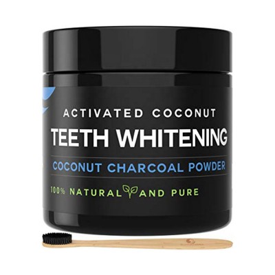 Private Label Food Grade Organic Coconut Shell Activated Charcoal Teeth Whitening Powder for Teeth Whitening